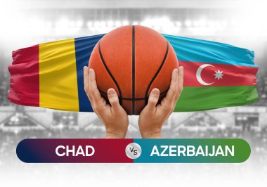 Chad, Azerbaycan Millî Basketbol Takımı 'na karşı Basketbol Maçı Kupası konsepti