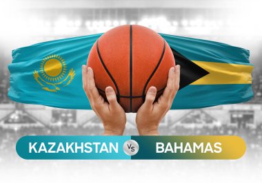 Kazakistan, Bahamalar 'a karşı milli basketbol takımları basketbol maçı kupası konsepti