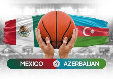 Meksika, Azerbaycan Millî Basketbol Takımı 'na karşı Basketbol maçı kupası konsepti