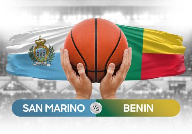 San Marino, Benin Millî Basketbol Takımı 'na karşı Basketbol Maçı Kupası konsepti