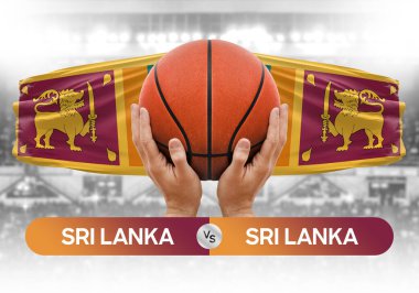 Sri Lanka, Sri Lanka 'ya karşı milli basketbol takımları basketbol topu yarışma kupası konsepti