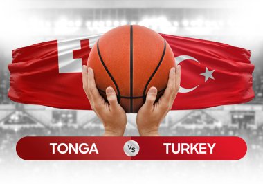 Tonga, Türkiye milli basketbol takımlarına karşı basketbol kupası konsepti