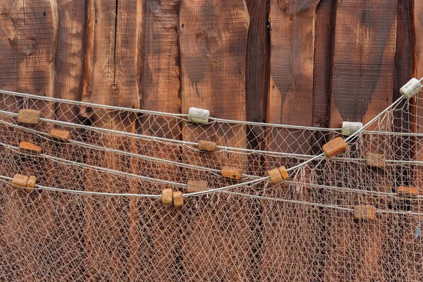 Vintage fishing nets, drying in the sun, ready to be used once again