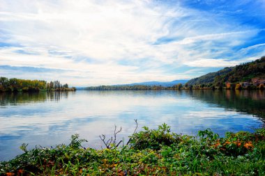 on the banks of the Rhone