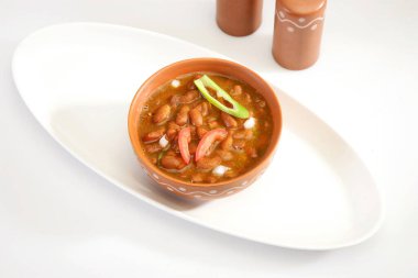 Rajma veya kırmızı barbunya fasulyesi, Hint yemeği