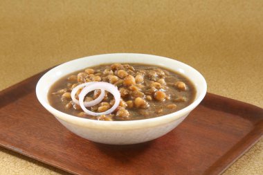 Punjabi Chole veya Chole Masala, Hint yemeği.