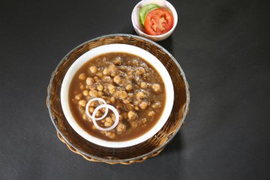 Punjabi Chole veya Chole Masala, Hint yemeği.