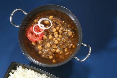 Punjabi Chole veya Chole Masala, Hint yemeği.