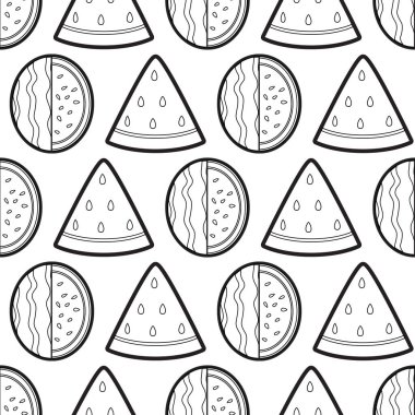 Kırmızı karpuzdan esinlenerek çizilmiş, pürüzsüz bir yüzey dizaynı. Şirin ve sevimli bir karpuz deseni. Yaz için mükemmel..