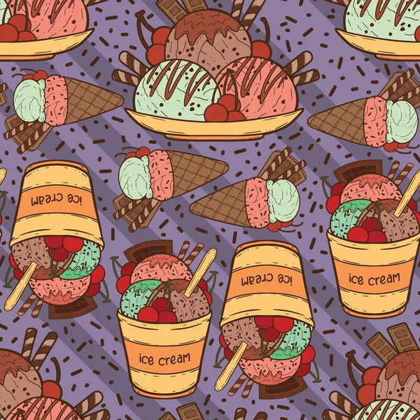 Digital Konstritning Populär Söt Dessert Söt Och Bedårande Tecknad Illustration — Stockfoto