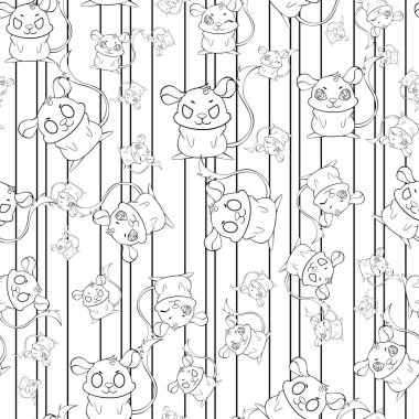 Dört yüzlü, etkileyici, kusursuz, tekrarlanmayan desen tasarımı. Normal ve tarafsız, şaşırmış, kızgın ve çapkın. Hem yetişkinler hem de çocuklar için eğlenceli ve rahatlatıcı bir boyama sayfası ve kitap..