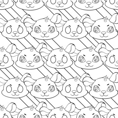 Dört yüzlü, etkileyici, kusursuz, tekrarlanmayan desen tasarımı. Normal ve tarafsız, şaşırmış, kızgın ve cilveli..