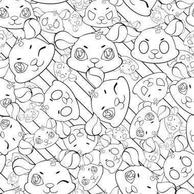 Dört yüzlü, etkileyici, kusursuz, tekrarlanmayan desen tasarımı. Normal ve tarafsız, şaşırmış, kızgın ve cilveli..