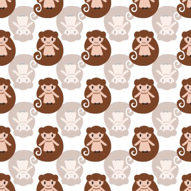 Rapunzel 'in de yer aldığı şirin ve minimalist, pürüzsüz bir desen tasarımı. Grimm Kardeşler 'den uzun saçlı bir kız çizgisi çizimi.