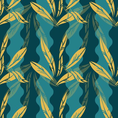 Şakayık çiçeklerinin kusursuz bir yüzey deseni tasarımı gibi hoş bir çizimi.