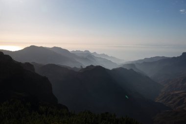 manzaralı dağ manzaraları - Büyük Kanarya.