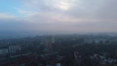 Şafak vakti Şehir Manzarası