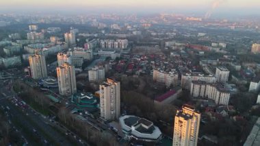 İniş İHA 'sı Akşam Şehri' ni Yakalıyor