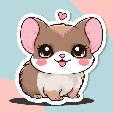 Kocaman gözleri ve tatlı gülüşü olan sevimli Kai hamsterı.