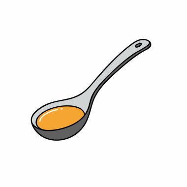 Bir kaşık dolusu Portakal Sıvısı İçindekiler İllüstrasyonu