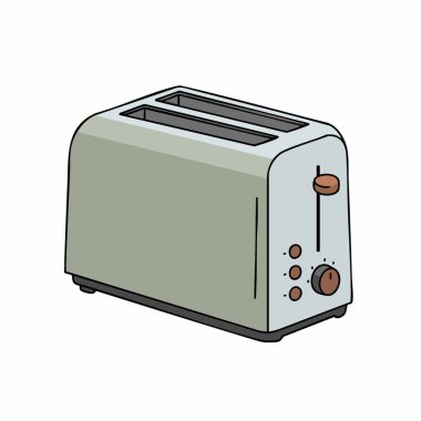 Modern Açık Gri Tost Mutfağı Aletleri