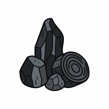 Çizim karakalem vektör çizimi