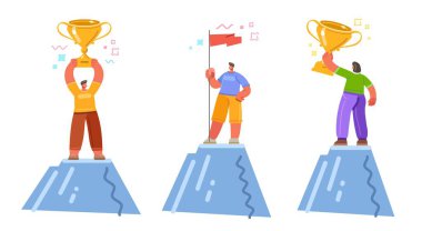 Başarı hırsı ya da hedefe ulaşmak. Kazanmak için mücadele, zafer ve başarı. Kariyer büyümesi, iş hedefi