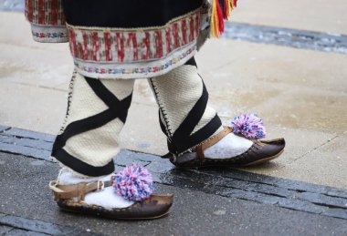 Pernik, Sofya Devleti, Bulgaristan - 01.26-28.2024: Surva 30. Uluslararası Maskeli Balo Oyunları Festivali