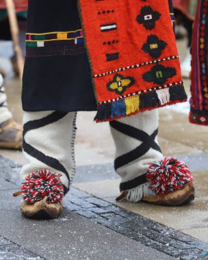 Pernik, Sofya Devleti, Bulgaristan - 01.26-28.2024: Surva 30. Uluslararası Maskeli Balo Oyunları Festivali