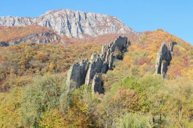 Kuzey Bulgaristan 'da ünlü bir kireçtaşı oluşumu olan 