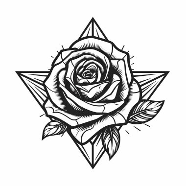 Beyaz arkaplanda izole edilmiş Siyah Güller