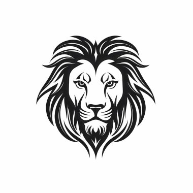 Aslan başı tasarımı çizimi