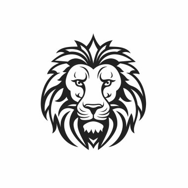 Aslan başı tasarımı çizimi