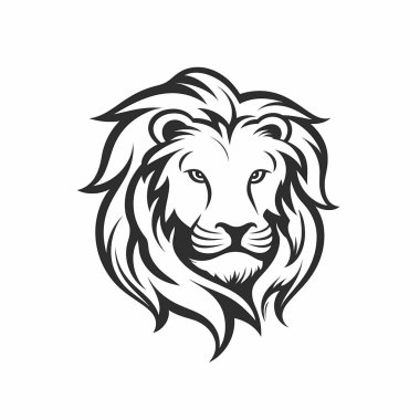 Aslan başı tasarımı çizimi