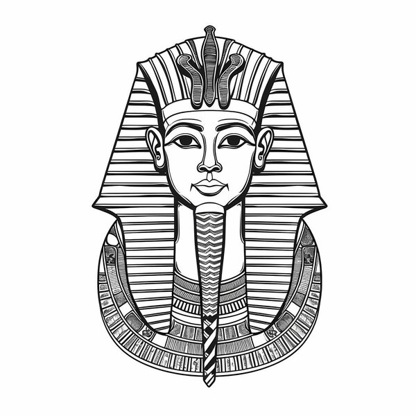 egyptian god of egypt and egyptian egypt illustration.