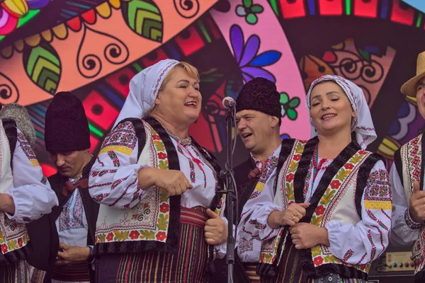Chisinau Moldova October 2022 National Wine Day Celebration Capital Folk — Foto de Stock