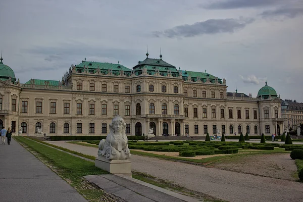 Viena Austria Junio 2023 Famoso Palacio Del Belvedere Superior Viena — Foto de Stock