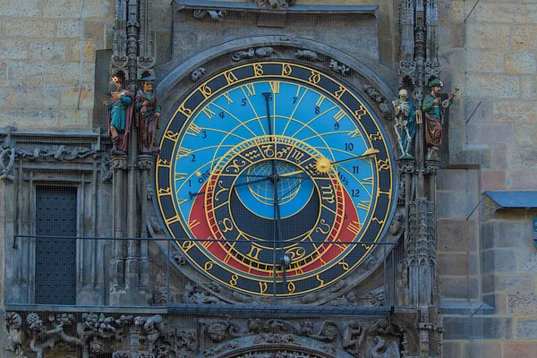 The Prague Astronomical Clock, or Prague Orloj, is a medieval astronomical clock. Clock tower with zodiac circle and inscriptions in Latin. A popular architectural landmark of the ancient capital.