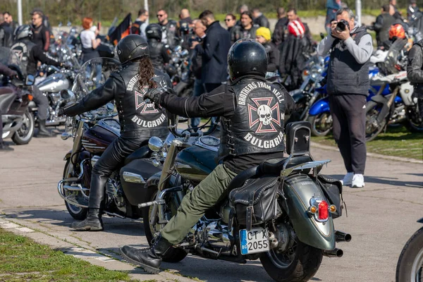 Sofia Bulgária Março 2023 Abertura Oficial Temporada Motocicletas Verão Sófia — Fotografia de Stock