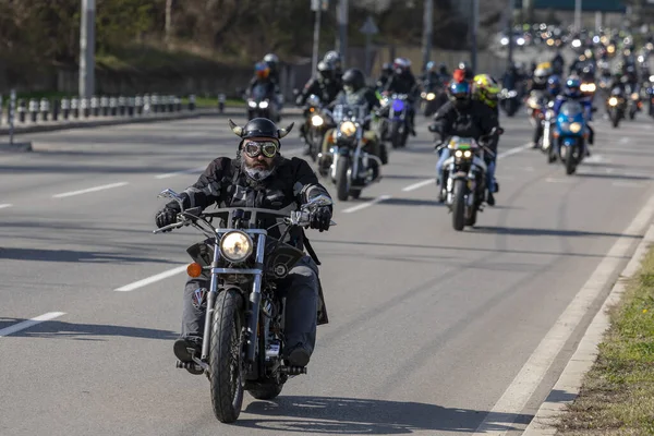 Sofia Bulgária Março 2023 Abertura Oficial Temporada Motocicletas Verão Sófia — Fotografia de Stock