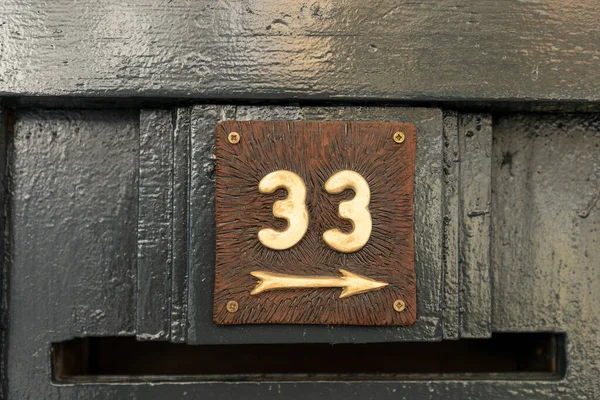 異なった様式および色 不動産のコンセプトの屋家番号 — ストック写真