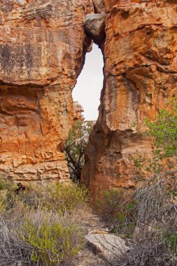 Interesting rock formations at Truitjieskraal in the Cederberg Wilderniss Area, Western Cape, South Africa