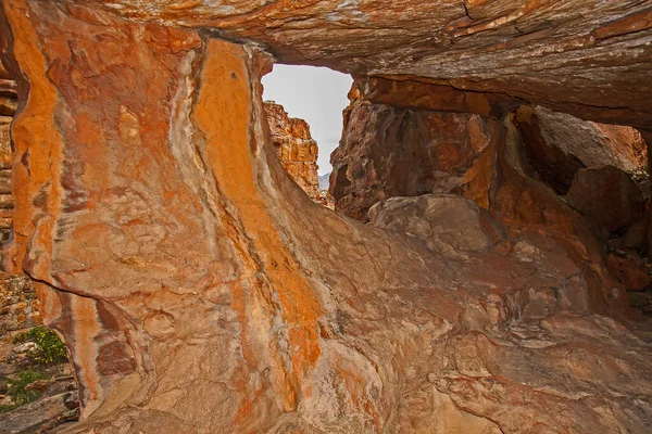 セダーバーグ ウィルダーニス地域のTruitjieskraalで興味深い岩の形成 西ケープ州 南アフリカ — ストック写真