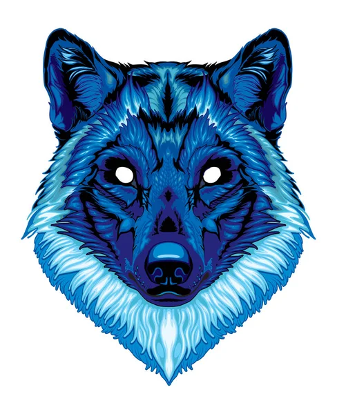 Black Wolf Vector Isolated Animal Royalty Free Stock Vectors