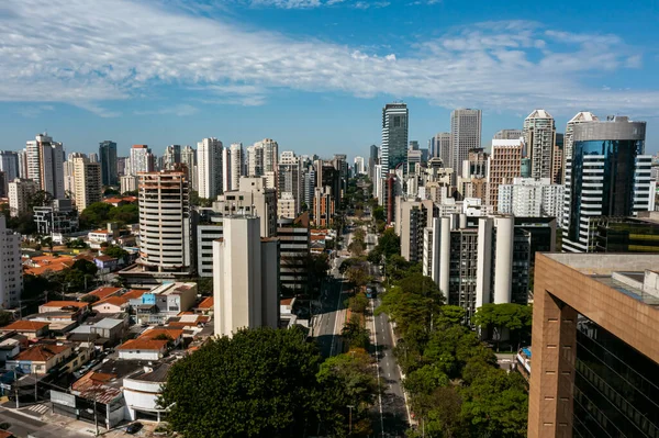 Cidades Importantes Mundo Avenidas Importantes Mundo Cidade São Paulo São — Fotografia de Stock