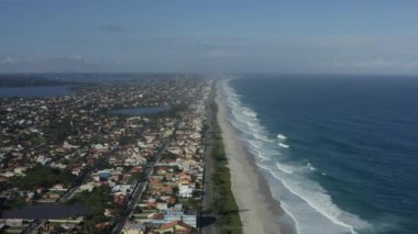 Dünyanın en güzel plajları. Saquarema, Rio de Janeiro Eyaleti, Brezilya.