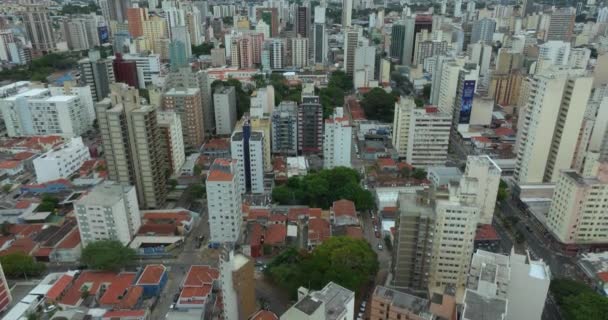 Flygfoto Över Städer Runt Världen Staden Campinas Delstaten Sao Paulo — Stockvideo