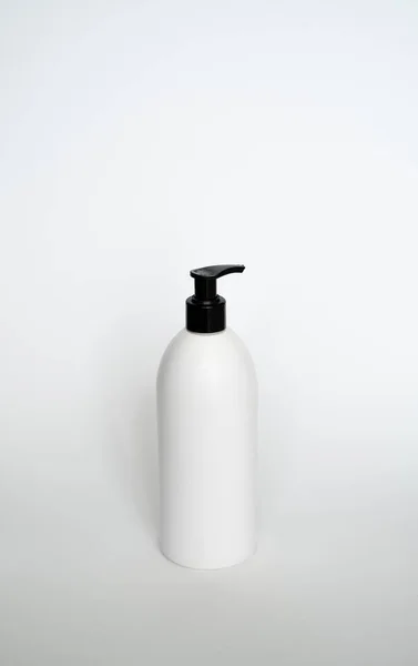 Liquid Container Gel Lotion Cream Shampoo Bath Foam Cosmetic Plastic — Zdjęcie stockowe