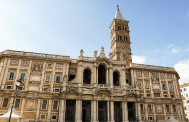 Roma 'da dini mimarlık, Lazio Eyaleti, İtalya. (Bazilika Papale di Santa Maria Maggiore)