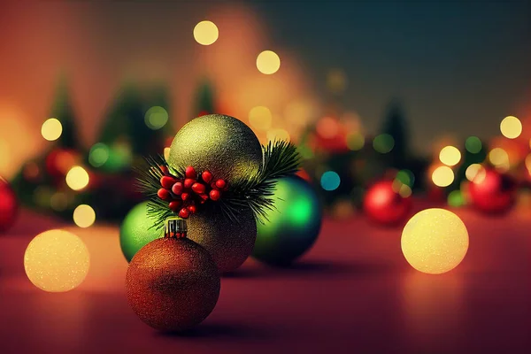 Simples Decoração Natal Obra Arte Belo Fundo Abstrato Feliz Natal — Fotografia de Stock